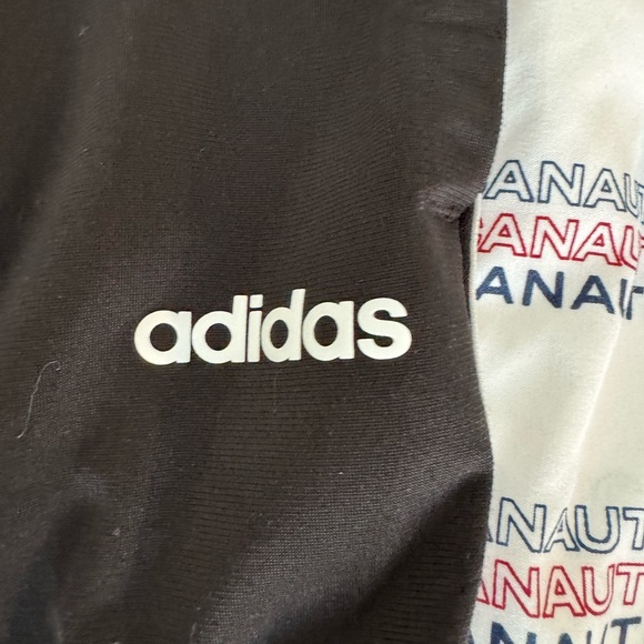 Mens Adidas track pants size XL black & white - Picture 4 of 4
